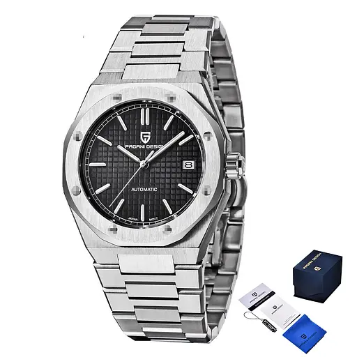 Годинник Pagani Design PD-1673 Silver-Black