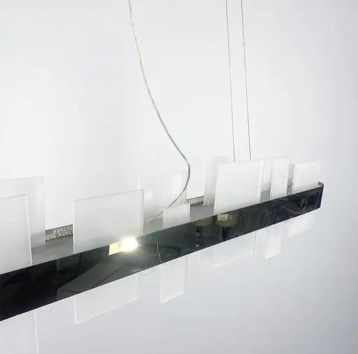 Стильная люстра в удлиненном латунном корпусе Line.F SGA 15-1000 L - фото 9