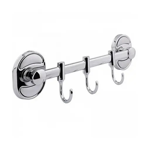 Вішалка для рушників 3 гачка Frap F1915-3 - фото 1