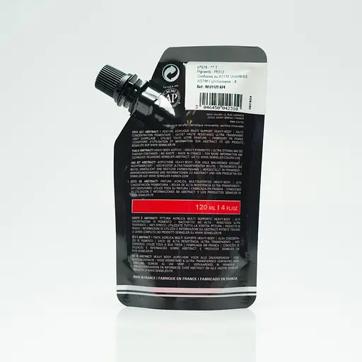 Акрилова фарба Sennelier Abstract, 500 мл, Вермільйон (Vermilion) - фото 2