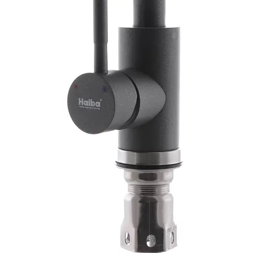 Змішувач для кухні Haiba SUS 011 сірий HB0994 Графит - фото 3