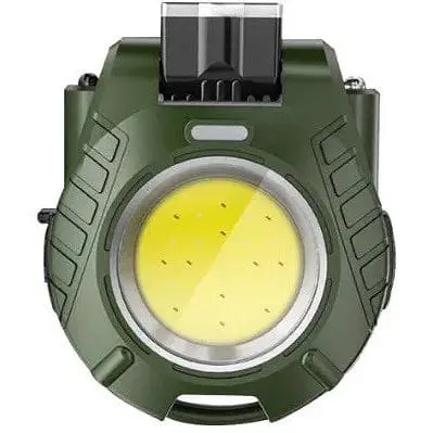 Міні ліхтарик брелок Multifunctional RB-440 COB білий жовтий червоне світло світильник з карабіном відкривачем - фото 1