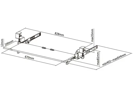 Геймерский стол OfficePro KT145B Black (KT145B) - фото 14