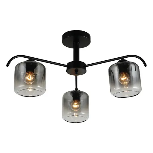 Накладний світильник Ardero BL1930-1 ORLANDO під лампу чорний - фото 1