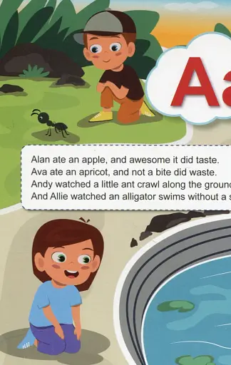 Інтерактивна книга-гра Funny letters and words для вивчення англійської мови - фото 2