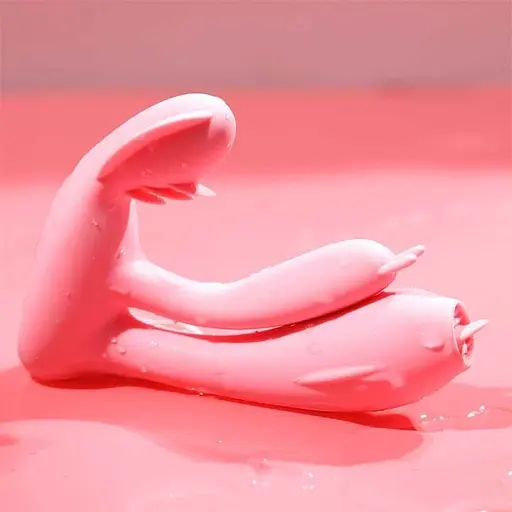 Смарт-вибратор для женщин Love Spouse с подогревом для точки G из силикона 110 мм розовый - фото 7