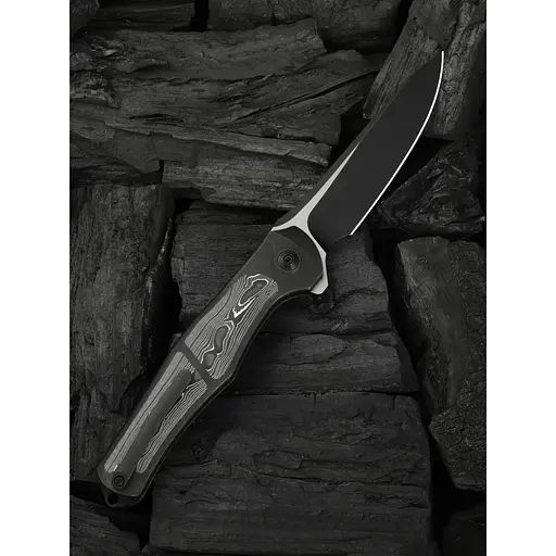 Нож складной Weknife 702XI Black Titanium WE07B-2 (Лимитированная серия) - фото 11