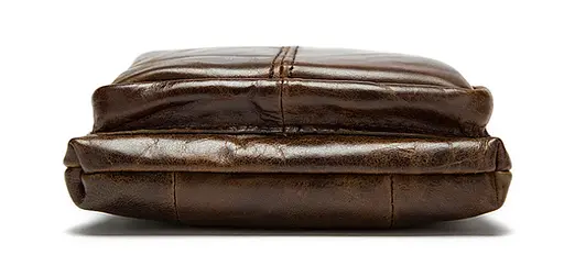 Сумка кожаная мужская Vintage 14х18,5х3 см sum0012371 - фото 2