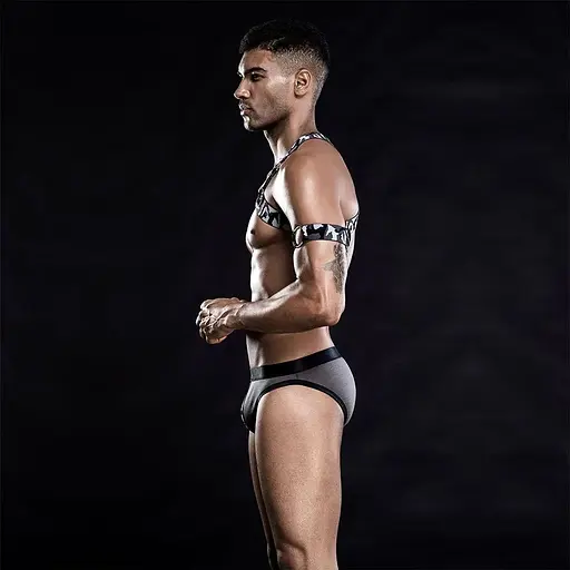 Мужской эротический костюм JSY с портупеей Дикий Джеймс One Size - фото 3