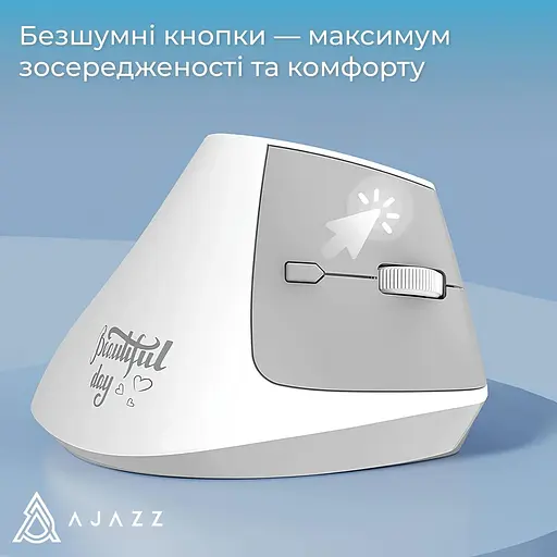 Миша Ajazz i300 White (i300-W) - фото 8