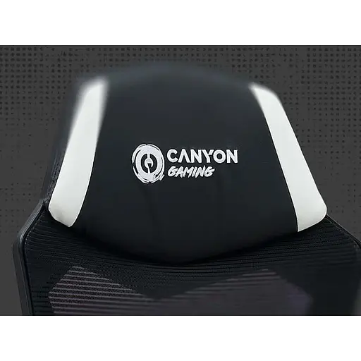 Ігрове крісло Canyon Flow MCH01 Mesh Black White (CNE-MCH01W) - фото 6