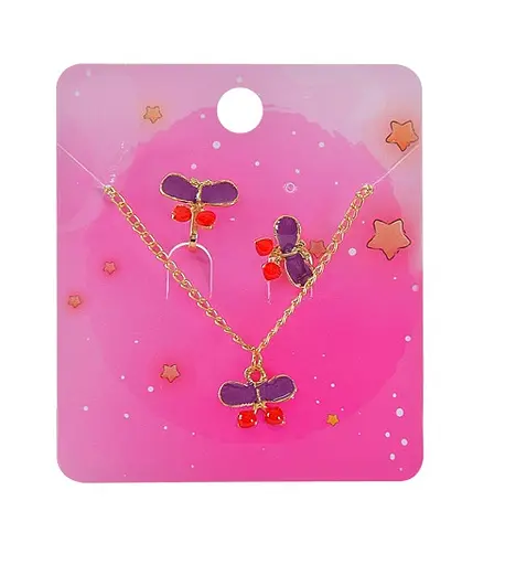 Набір дитячої біжутерії B4333, кліпси та намисто (6923036023086) Вид 4 - фото 1