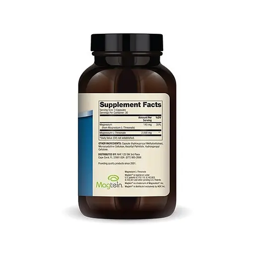 Вітаміни та мінерали Dr. Mercola Magnesium L-Threonate, 90 капсул - фото 2