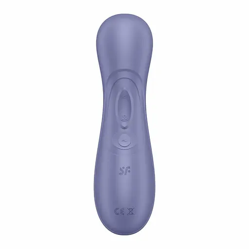 Вакуумний стимулятор клітора з вібрацією Satisfyer Pro 2 Generation 3 with Liquid Air (фіолетовий) - фото 3