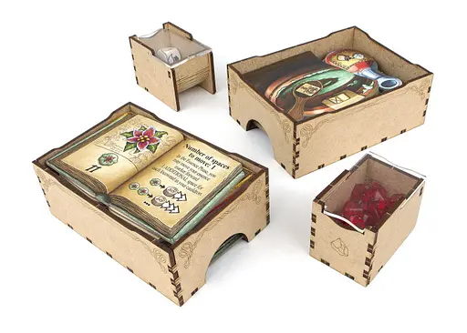 Органайзер Tower Rex Пройдисвіти Кведлінбурга + доповнення Quidlenburg Chrlatan's Chest + Expansions (2198) - фото 6