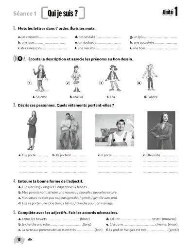 Merci! 2. A1. Cahier d`exercices - фото 4