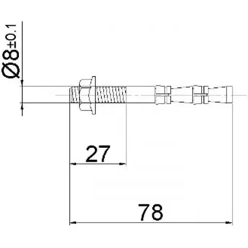 Анкерный болт Climbing Technology Anchor Bolt 08 (1053-4AVIT08) - фото 2
