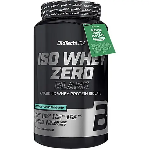 Протеїн BiotechUSA Iso Whey Zero Black Coconut-mango 908 г