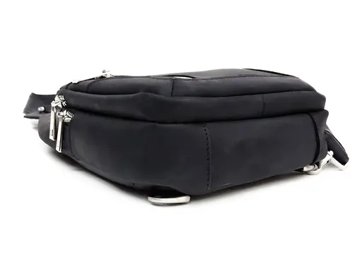 Чоловіча шкіряна сумка через плече Newery sum0026695 - фото 6