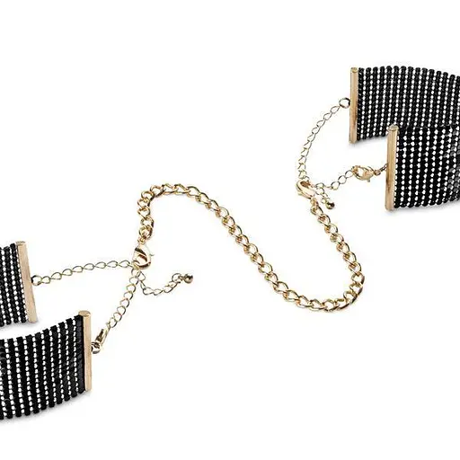 Наручники Bijoux Indiscrets Desir Metallique Handcuffs, металеві, стильні браслети - фото 2