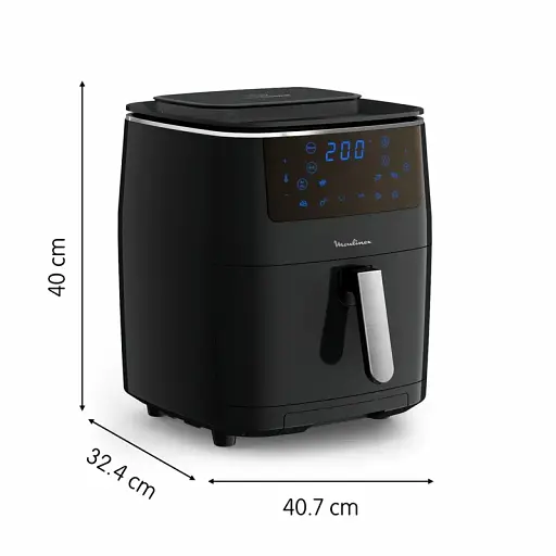 Аэрогриль Moulinex Easy Fry Grill & Steam 1430 Вт черный (AL201810) - фото 6