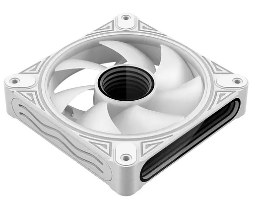 Вентилятор Coolmoon 120мм CM-DM1-W Reverse (CM-DM1-W-R) White - фото 7