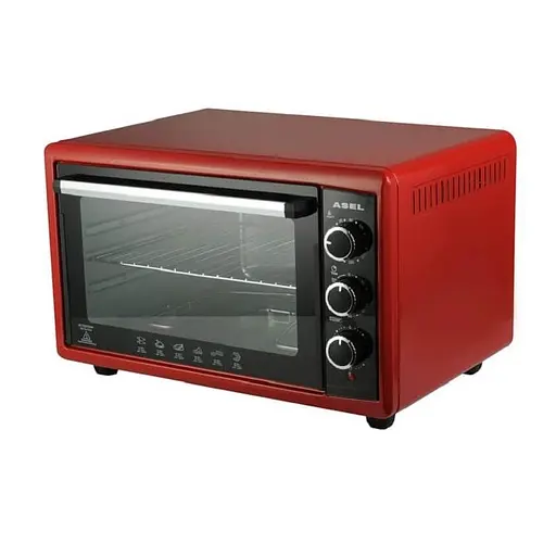 Духовка настільна Asel AF-5023 Red - фото 3