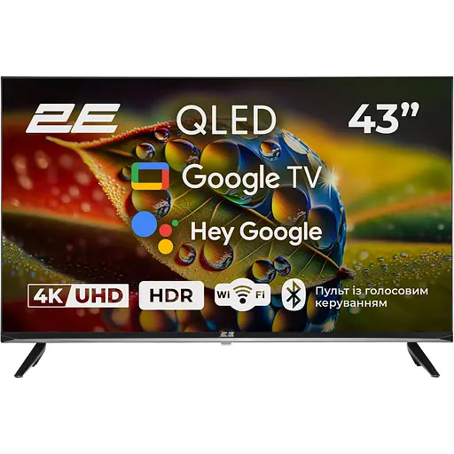 Телевізор 2E A77Q 43" QLED 4K 2E-43A77Q (149337)