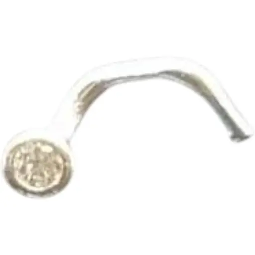 Серебряная серьга-пирсинг в нос Dear. 1024.1С