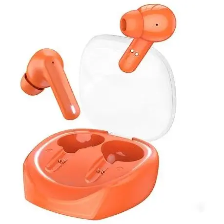 Наушники Borofone BW37 Amused true wireless ENC noise reduction BT headset Orange