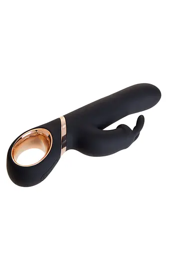 Вибратор-кролик S Pleasures Premium Naughty 22.7 см черный - фото 4