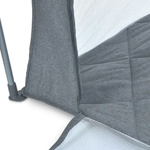 Манеж El Camino ME 1196 SWIFT 4 Gray для детей 6–24 мес. удобный и безопасный складной серый - фото 6