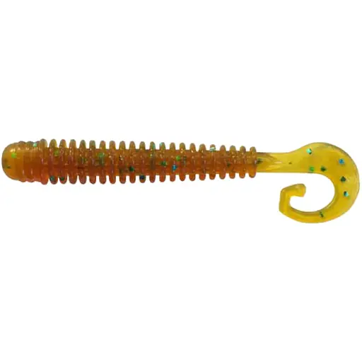 Силікон Reins G-Tail Saturn 2.5" 565 Motor Oil Green Flake (20 шт/уп)