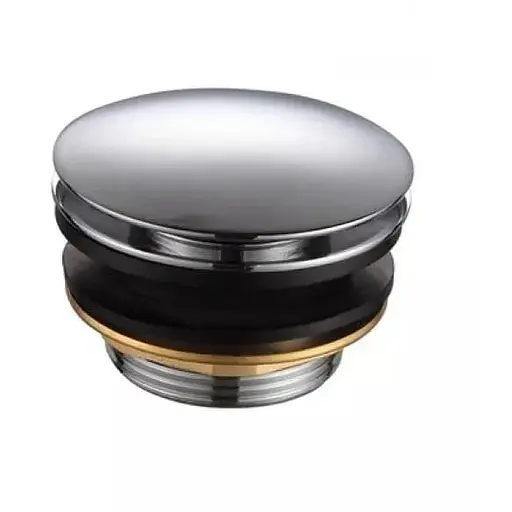 Донний клапан, автомат, 1 1/2", хром Frap F63, Хром - фото 1