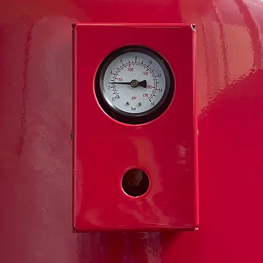 Расширительный бак Optima cal-pro 150 л с манометром (22888) - фото 4