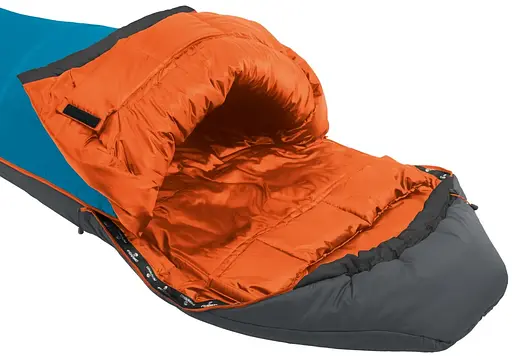 Спальний мішок Ferrino Nightec Lite Pro 600 L/-5°C Blue/Grey Left (86309HBG) - фото 3