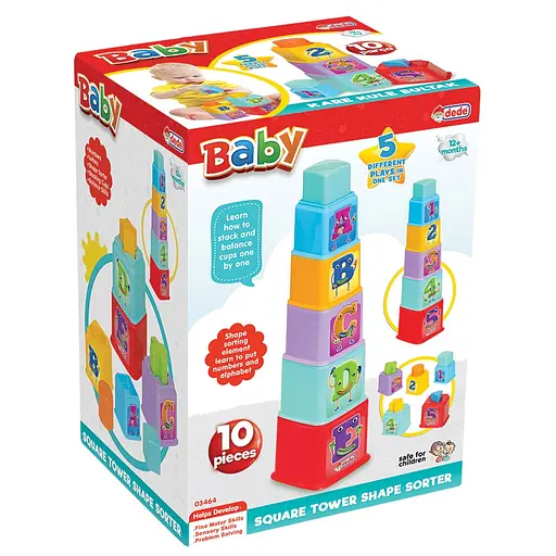 Сортер Dede Пирамидка (3464) - фото 5