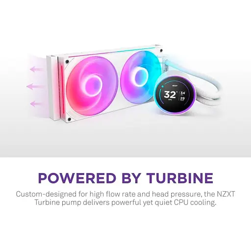 СВО NZXT Kraken Elite 280 RGB White (RL-KR28E-W2) - фото 13