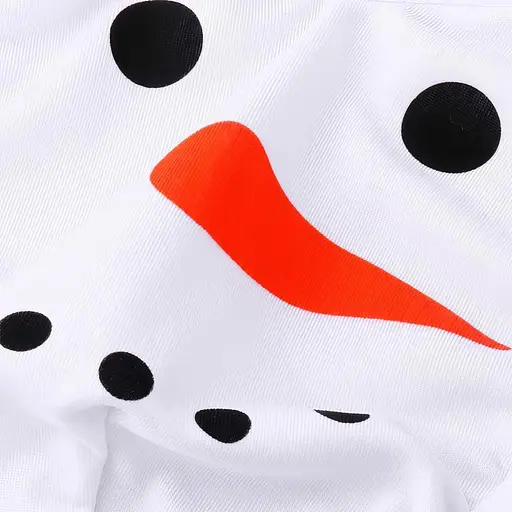 Боді Сніговичок чоловічий новорічний 2XL білий K000462 - фото 5