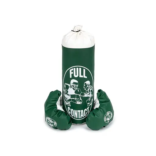 Боксёрский набор малый, диаметр 15x42 см, зелёный