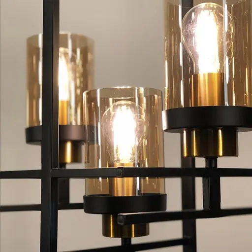 Люстра CHARM в стилі Лофт Line.F Кількість ламп 3 - фото 3