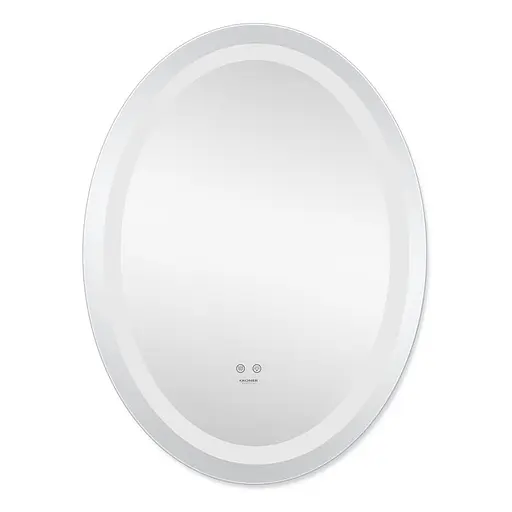 Дзеркало Kroner KRP Spiegel VO1 - 5070 з LED-підсвічуванням та антизапітнінням CV030040, Білий - фото 3