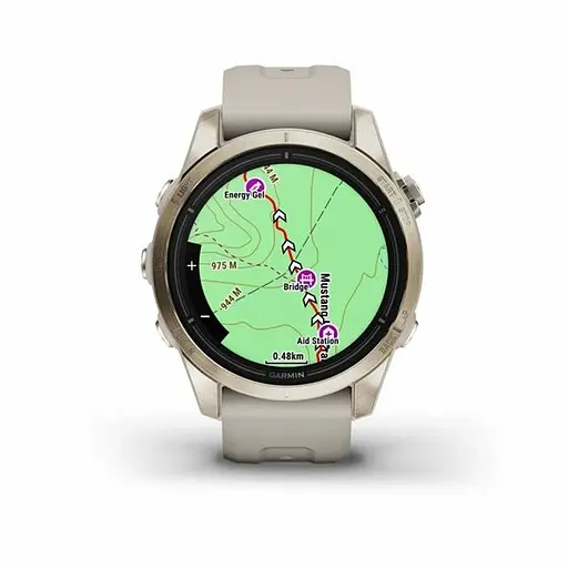 Смарт-годинник Garmin Epix Pro Gen 2 Sapphire 42mm Soft Gold w. Light S. Band (010-02802-10/11) - фото 4