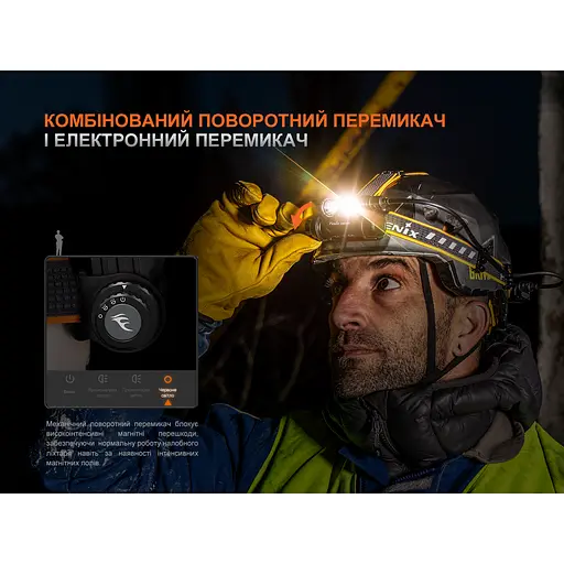 Налобний ліхтарик Fenix HM75R SE 1600 лм Type-C IP68 - фото 8