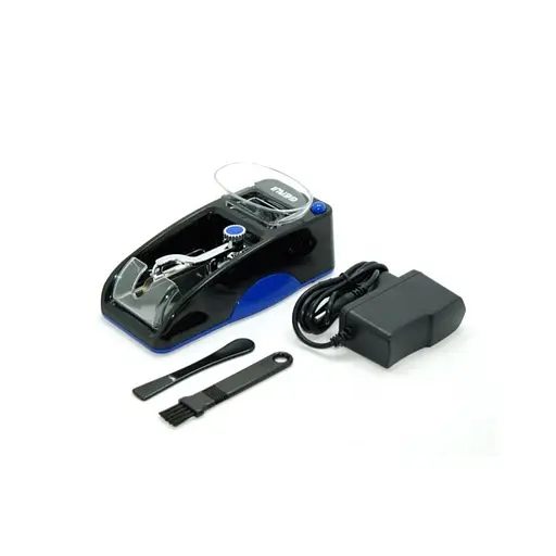 Электрическая машинка для набивки сигарет Horns bee GR-12, синяя (100284) - фото 2