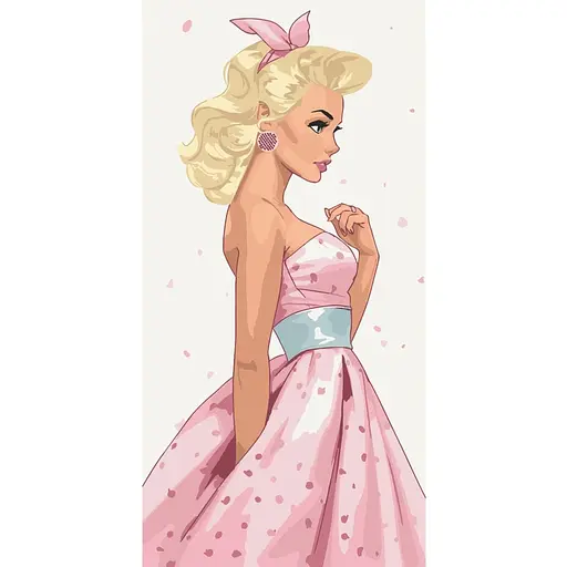 Набор для росписи ArtCraft Женская нежность 40 x 80 см (10119-AC)