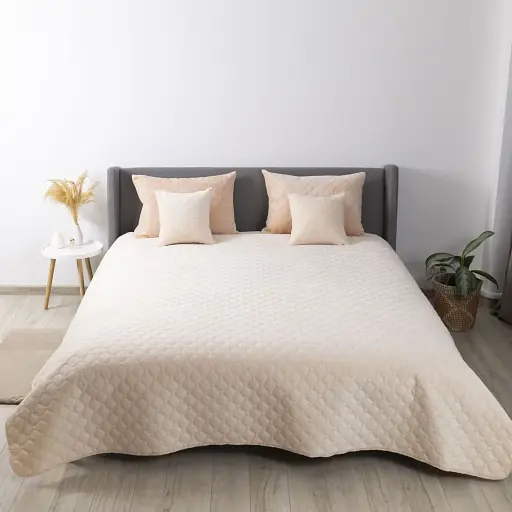 Подушка декоративна ТЕП Velour Персиковий 40 x 40 см (3-00437_29237) - фото 2