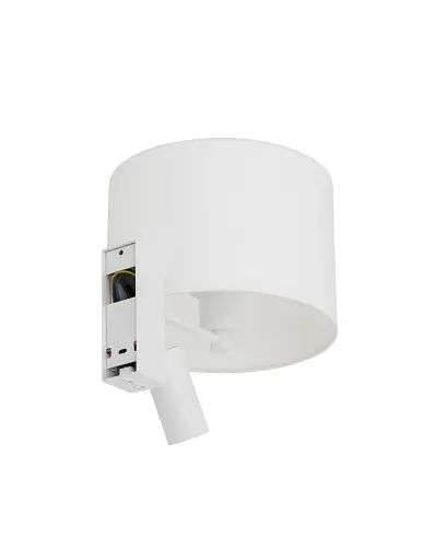 Бра, настінний світильник Nowodvorski 11520 Lusso E27|GU10 (R35) 10W|10W IP20 білий - фото 4