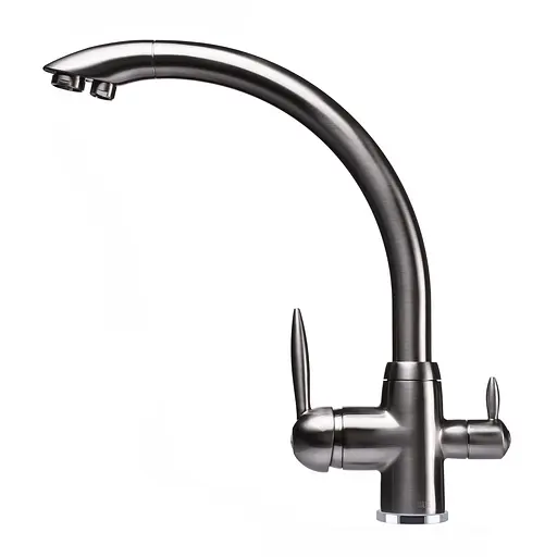 Змішувач для кухні під осмос Globus Lux GLLR-0777-8-STSTeel Нержавіюча сталь - фото 2