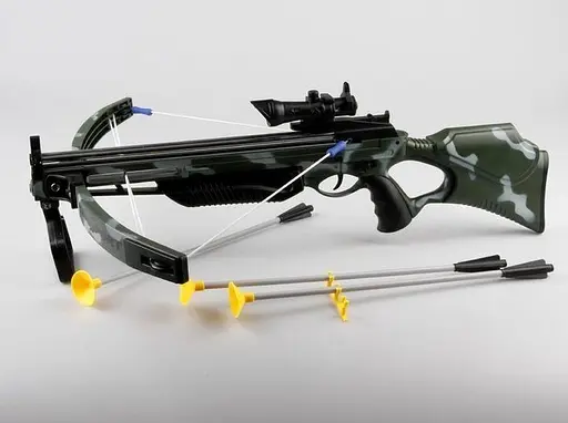 Арбалет дитячий King Sport 35881H з лазерним прицілом, 3 стели, в коробці (6966045302599) - фото 3